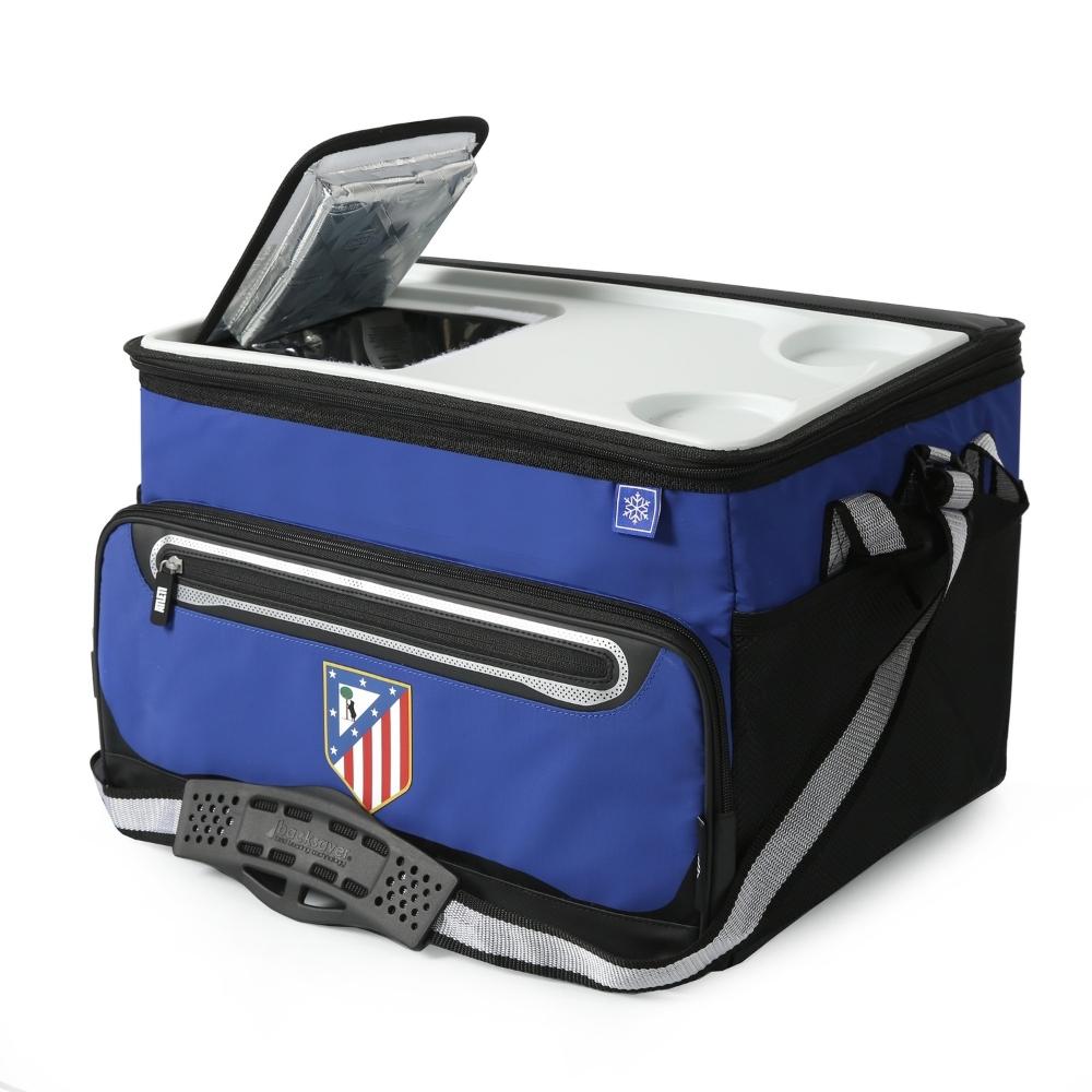 Nevera Plegable Con Top y Mesa para 50 Latas Azul image number null